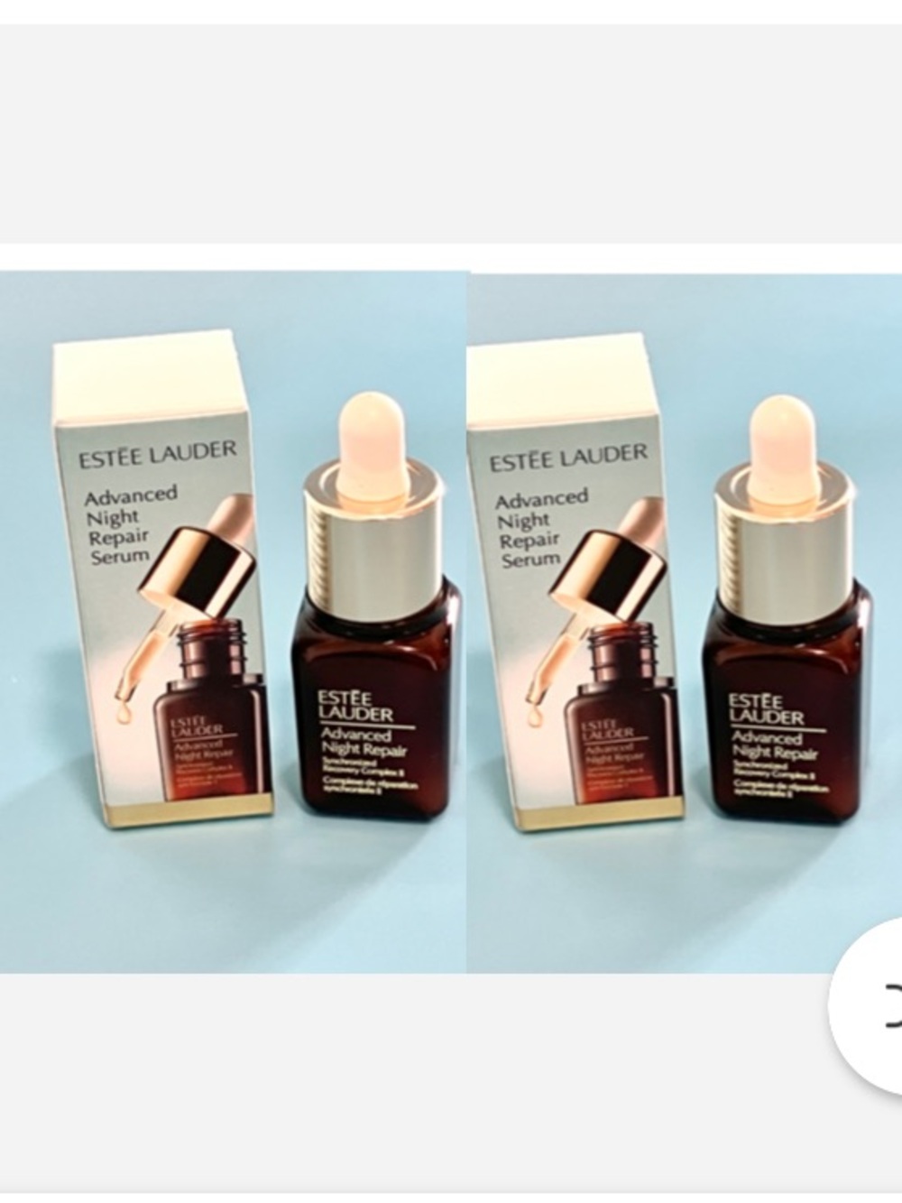 Estee Lauder (2) pcs Advanced Night Repair Recovery Complex II Travel NIB